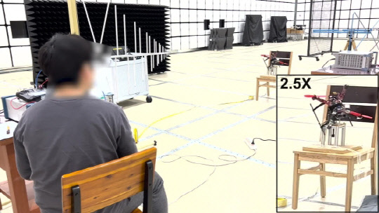 KAIST는 협대역 전자파를 원격에서 드론을 향해 쏴 무력화하는 기술을 개발했다.  KAIST 제공